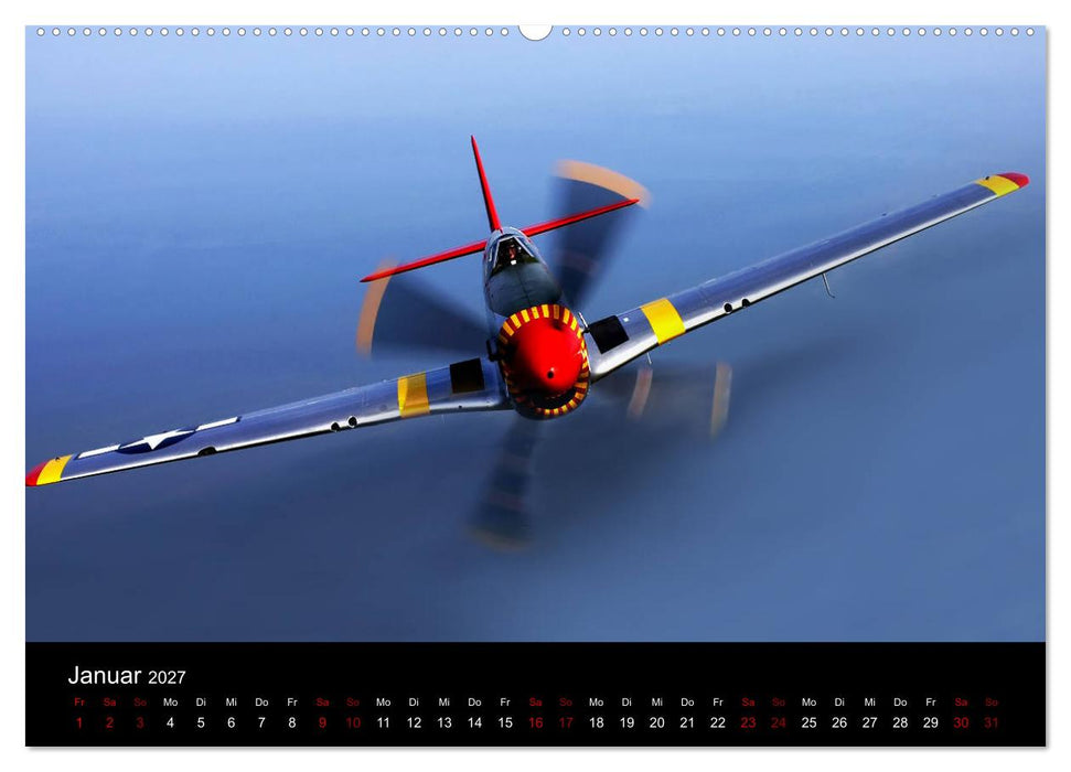 Oldtimer am Himmel (CALVENDO Wandkalender 2027)