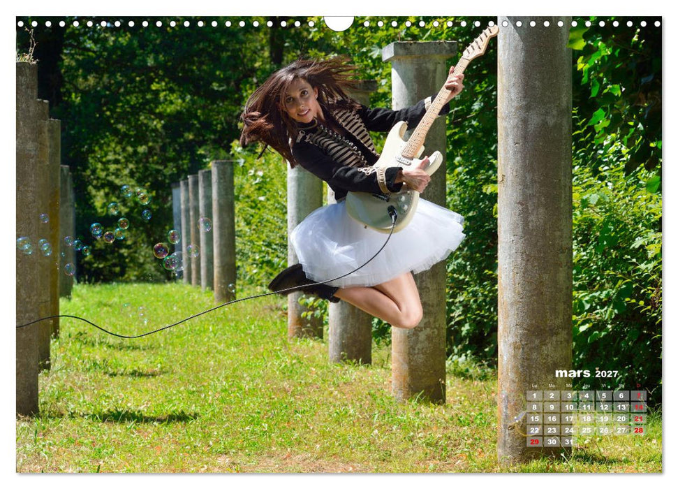 Des danseurs dans la ville 3 L'Oeil et le Mouvement (CALVENDO Calendrier mensuel 2027)