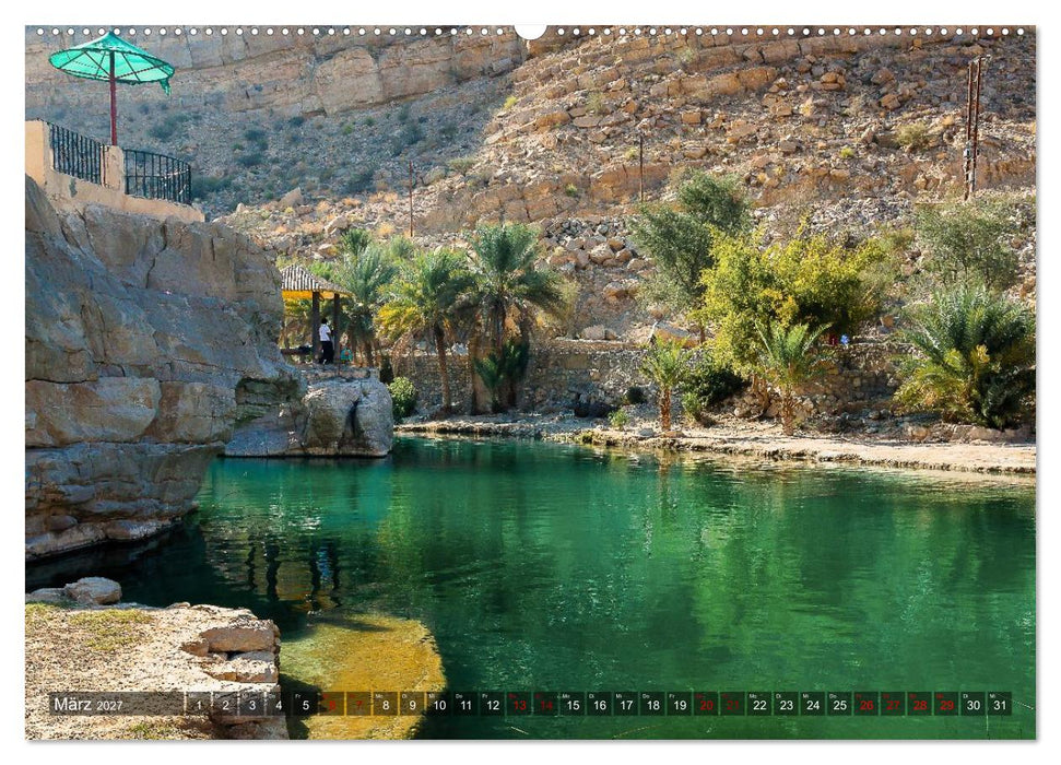 Oman - einzigartig und weltoffen (CALVENDO Wandkalender 2027)