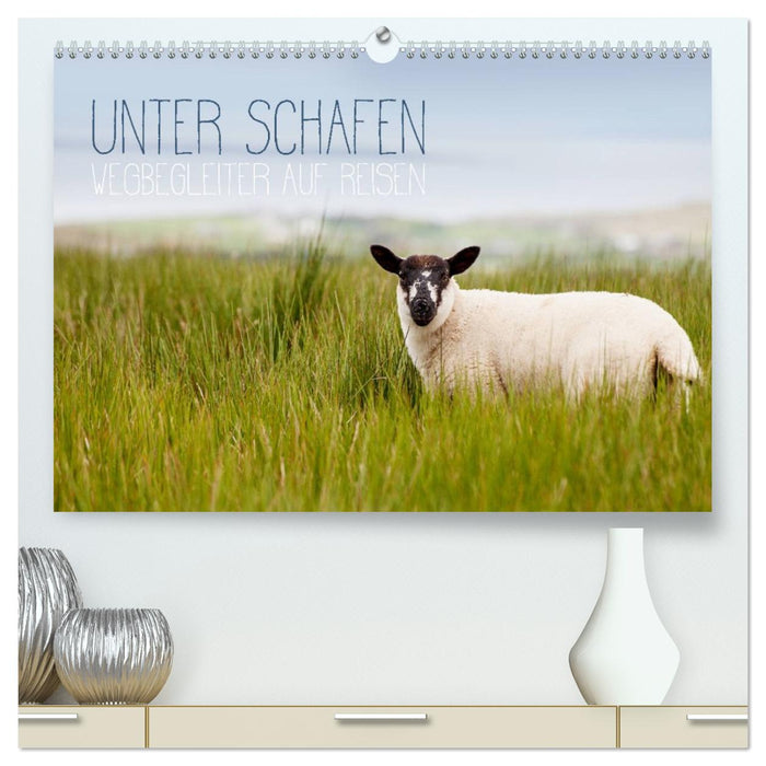 Unter Schafen - Wegbegleiter auf Reisen (CALVENDO Premium Wandkalender 2027)