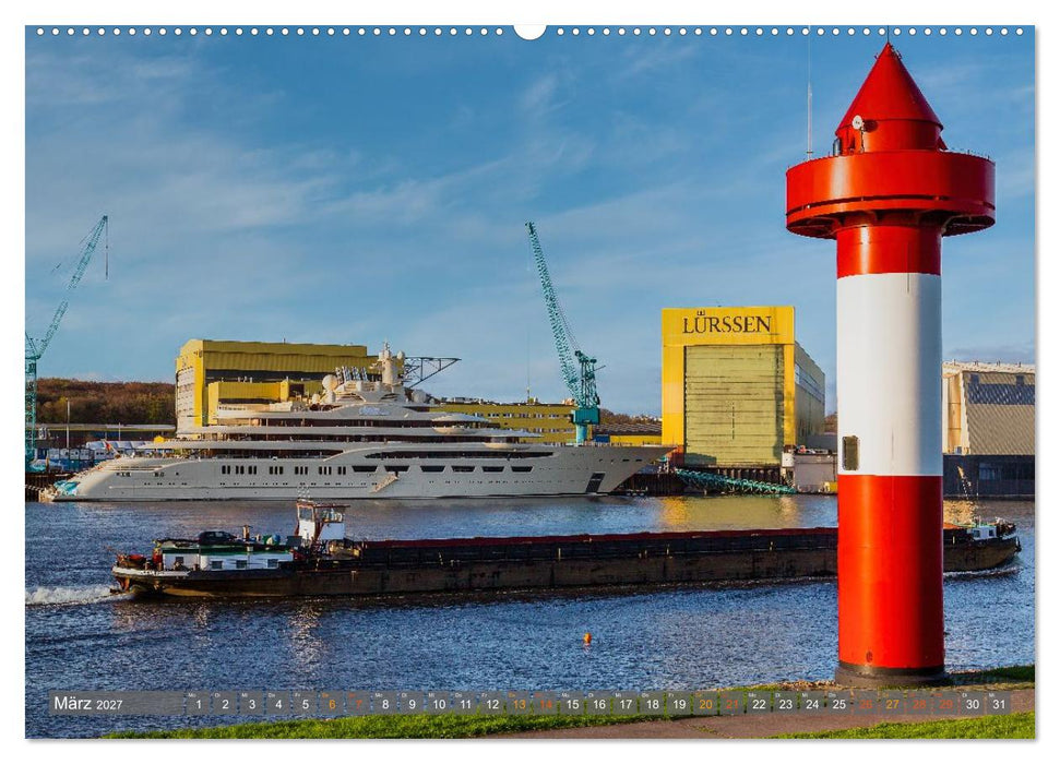 Bremen-Nord - maritim und angenehm (CALVENDO Wandkalender 2027)