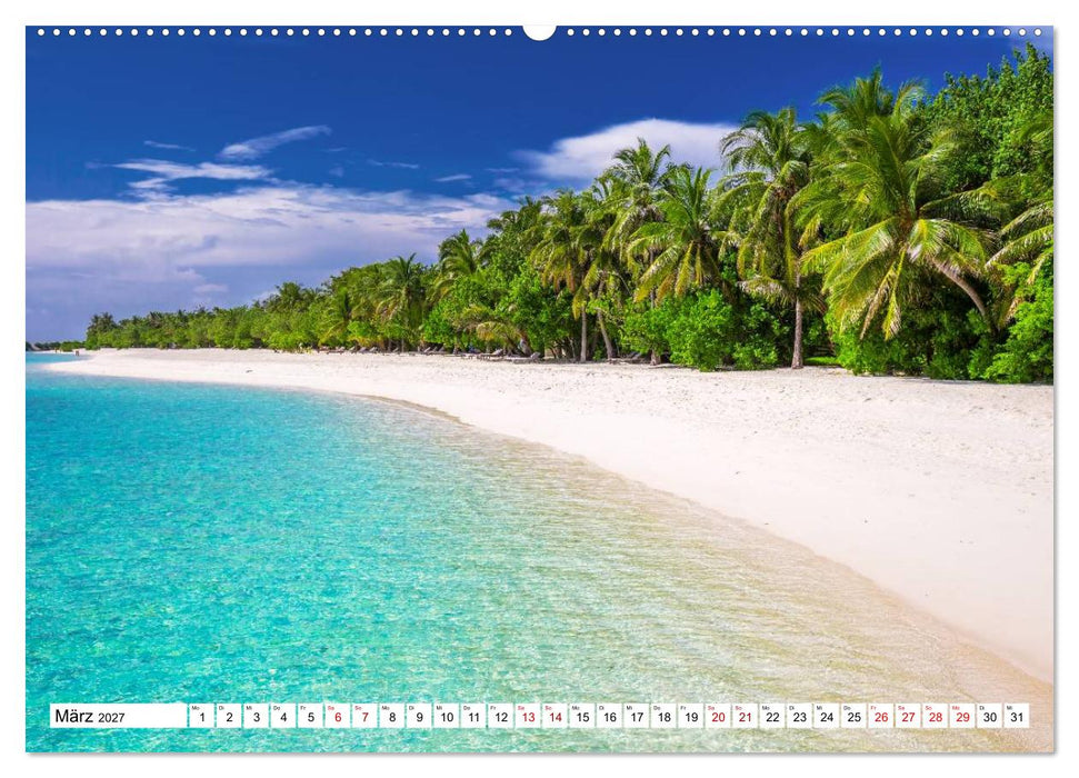 Reif für die Südsee. Reise von Fidschi bis Bora Bora (CALVENDO Wandkalender 2027)