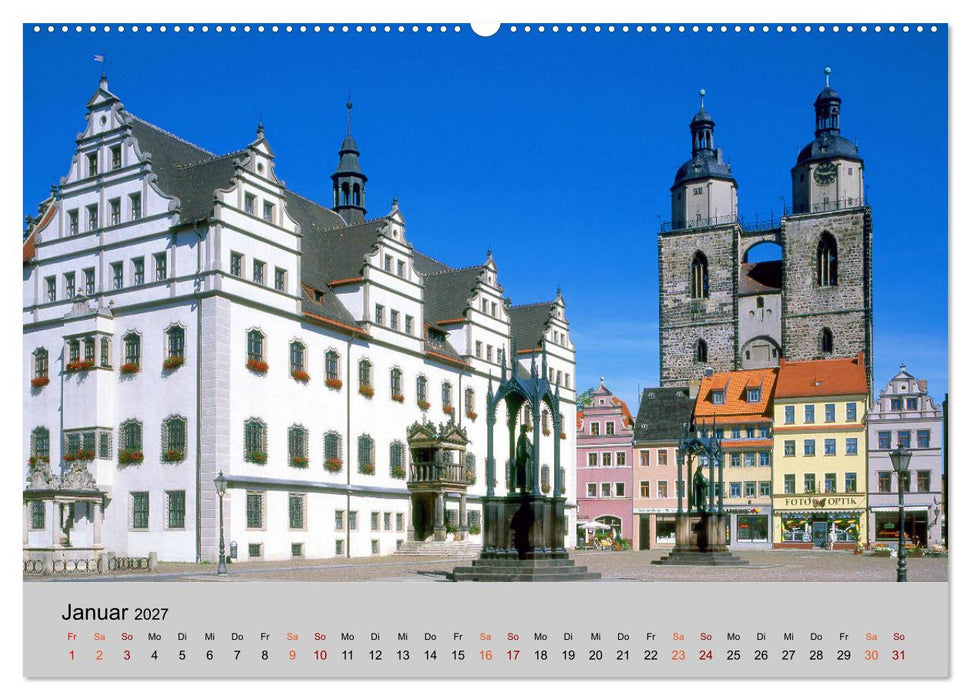 UNESCO Welterbestätten in Deutschland (CALVENDO Wandkalender 2027)