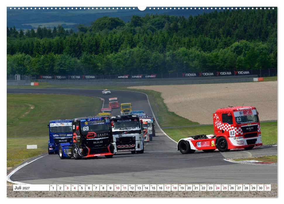 Abenteuer TRUCK RACING (CALVENDO Premium Wandkalender 2027)