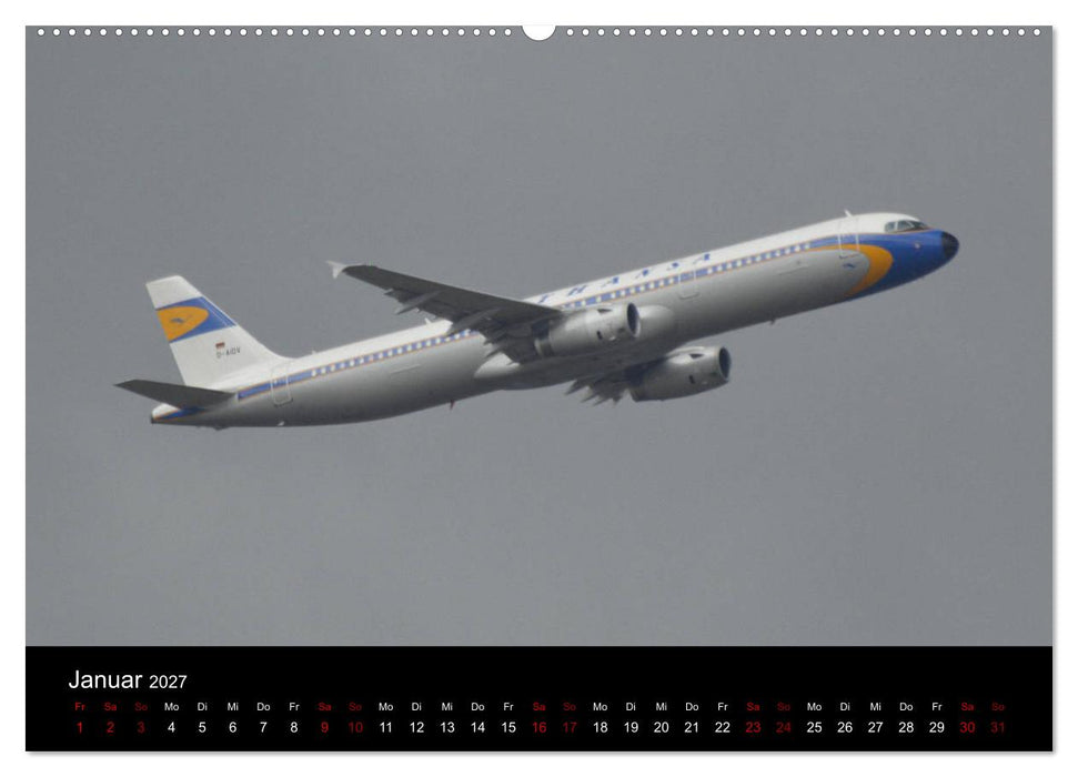 Im alten Glanz: Flugzeuge in Retro Livery (CALVENDO Wandkalender 2027)