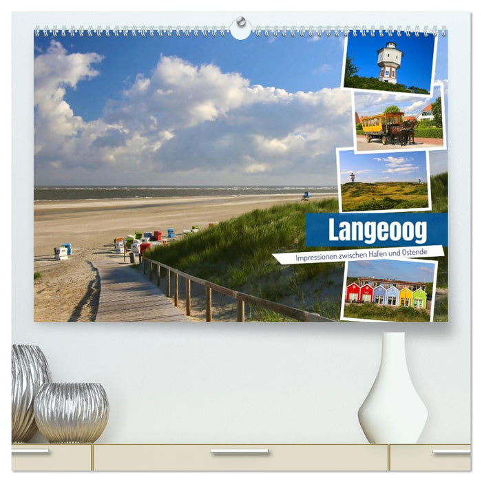Langeoog 2027. Impressionen zwischen Hafen und Ostende (CALVENDO Premium Wandkalender 2027)