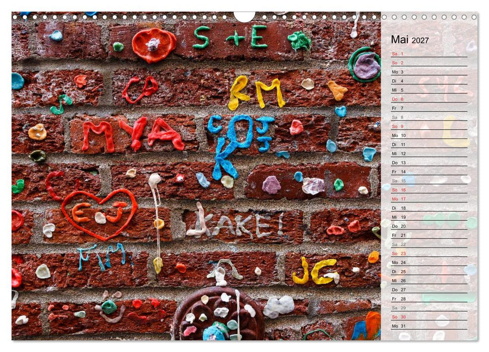 Eine Reise nach Seattle (CALVENDO Wandkalender 2027)