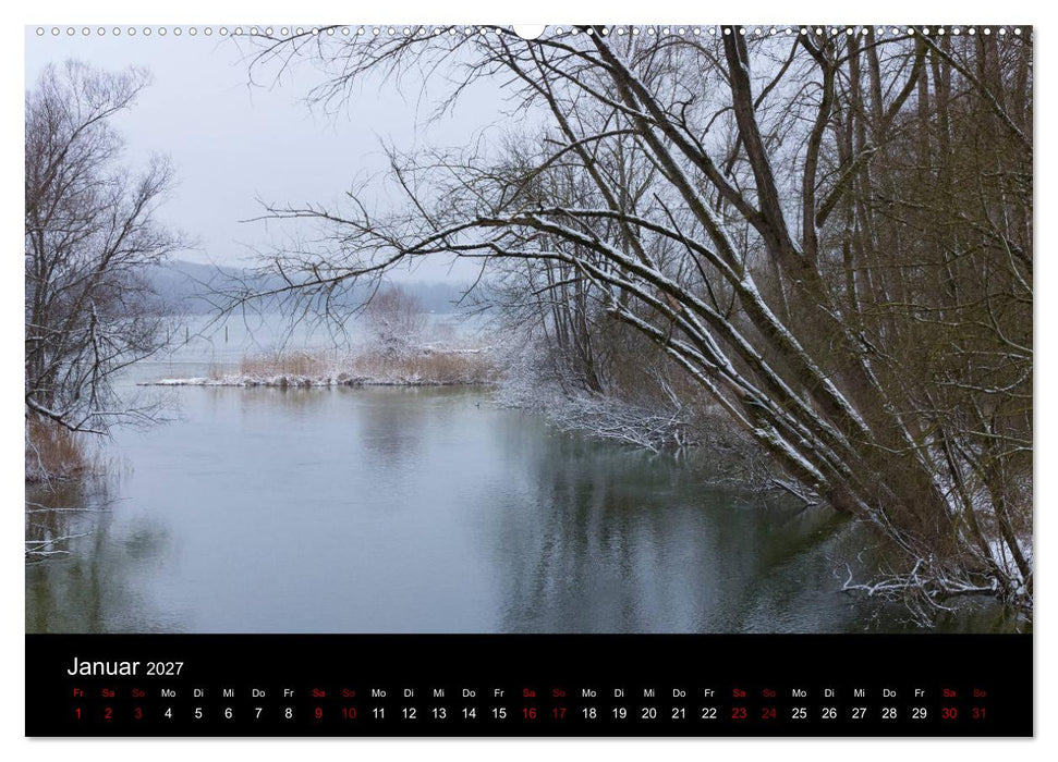 Die Amper - Ansichten eines bayerischen Flusses (CALVENDO Wandkalender 2027)