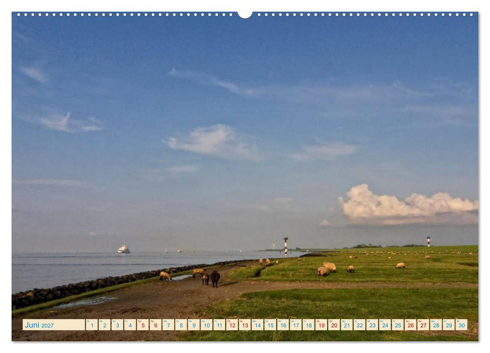 Cuxhaven, Landschaften zwischen Küste und Heide (CALVENDO Wandkalender 2027)