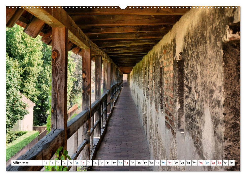 Nördlingen - Eine runde Sache (CALVENDO Premium Wandkalender 2027)