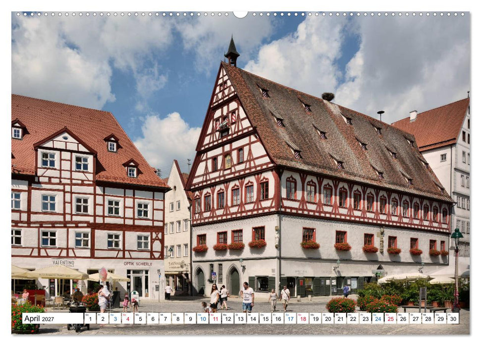 Nördlingen - Eine runde Sache (CALVENDO Premium Wandkalender 2027)