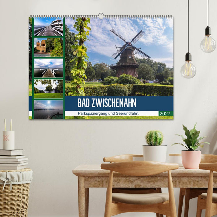 Bad Zwischenahn, Parkspaziergang und Seerundfahrt (CALVENDO Wandkalender 2027)