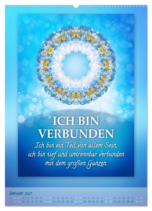 ICH BIN Licht und Liebe - Kalender (CALVENDO Wandkalender 2027)