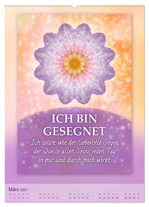 ICH BIN Licht und Liebe - Kalender (CALVENDO Wandkalender 2027)