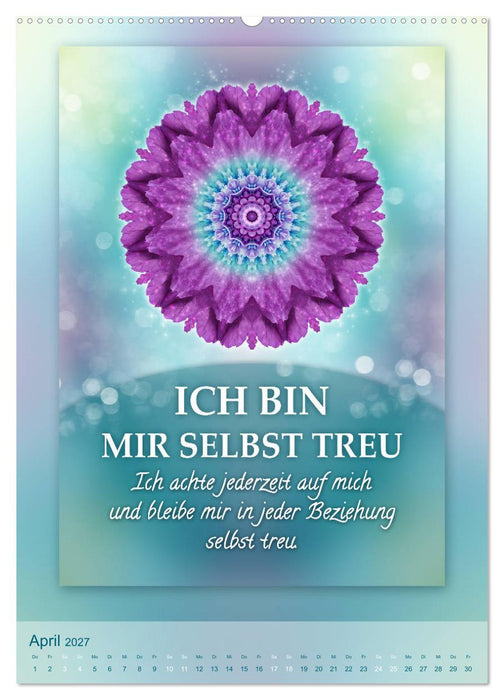 ICH BIN Licht und Liebe - Kalender (CALVENDO Wandkalender 2027)