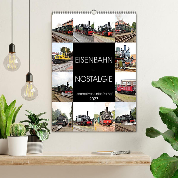 EISENBAHN - NOSTALGIE - 2027 (CALVENDO Wandkalender 2027)