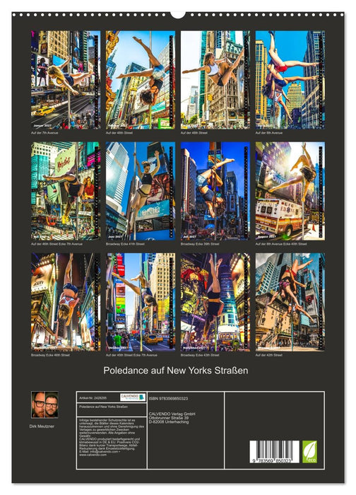 Poledance auf New Yorks Straßen (CALVENDO Premium Wandkalender 2027)