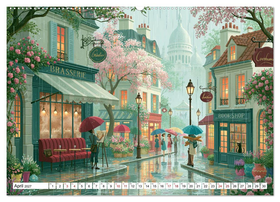 Bella Europa - Eine malerische Reise durch Europas schönste Orte (CALVENDO Wandkalender 2027)