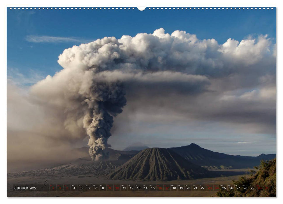 Vulkane - Magma, Lava, Eruptionen (CALVENDO Wandkalender 2027)
