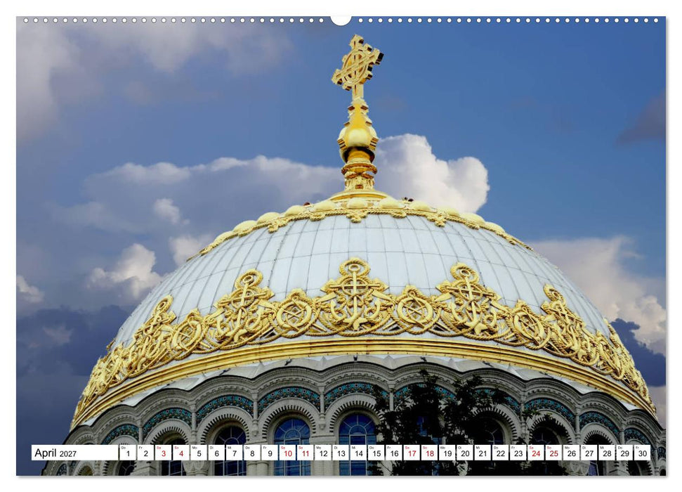 Festungsstadt Kronstadt - Schlüssel zu Sankt Petersburg (CALVENDO Premium Wandkalender 2027)