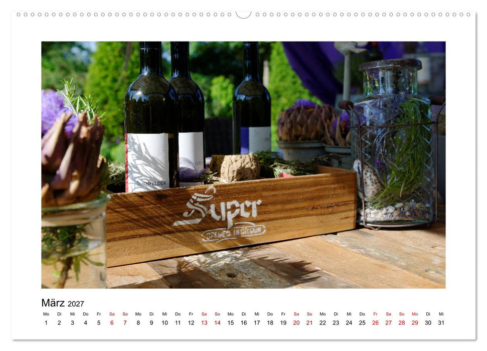 Garten-Idylle 2027 (CALVENDO Premium Wandkalender 2027)
