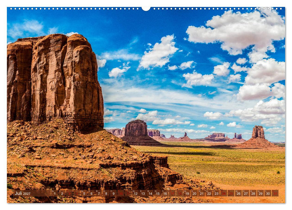 Atemberaubendes Amerika - Die schönsten Nationalparks im Westen der USA (CALVENDO Premium Wandkalender 2027)