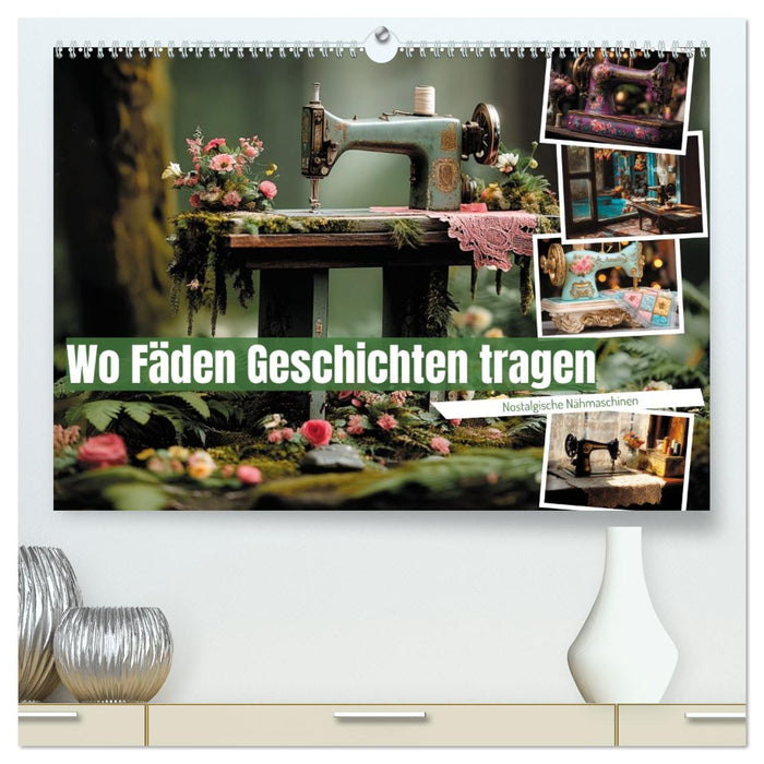 Wo Fäden Geschichten tragen (CALVENDO Premium Wandkalender 2027)