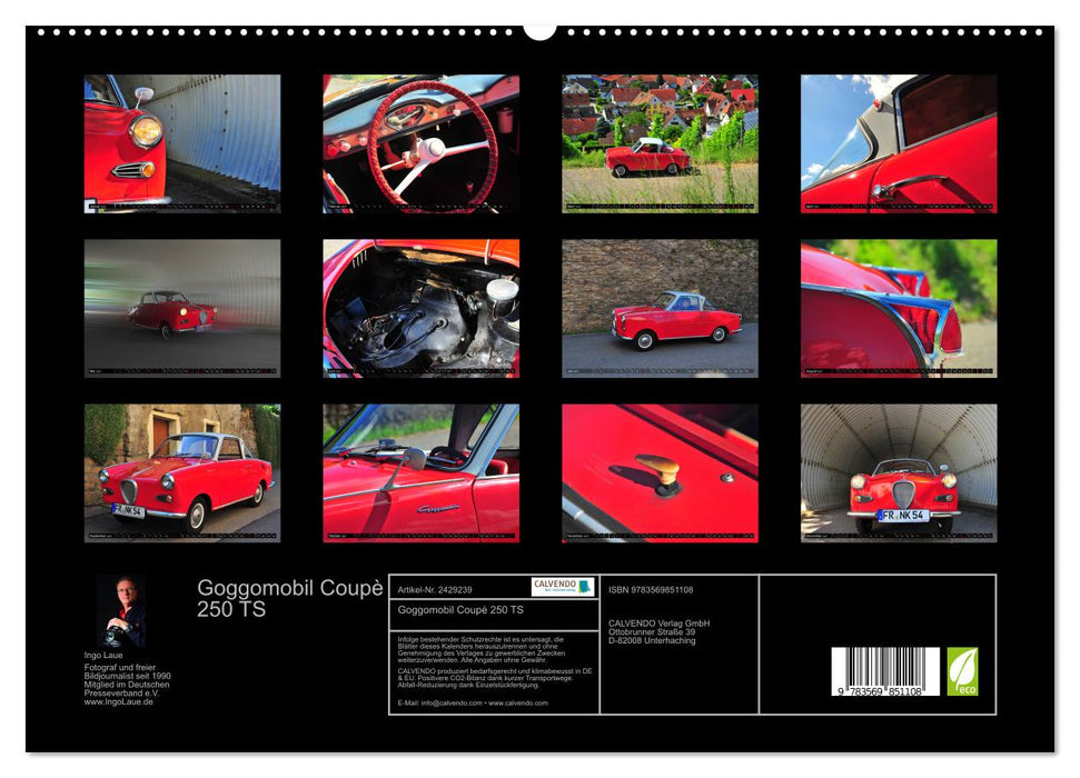Goggomobil Coupè 250 TS (CALVENDO Premium Wandkalender 2027)