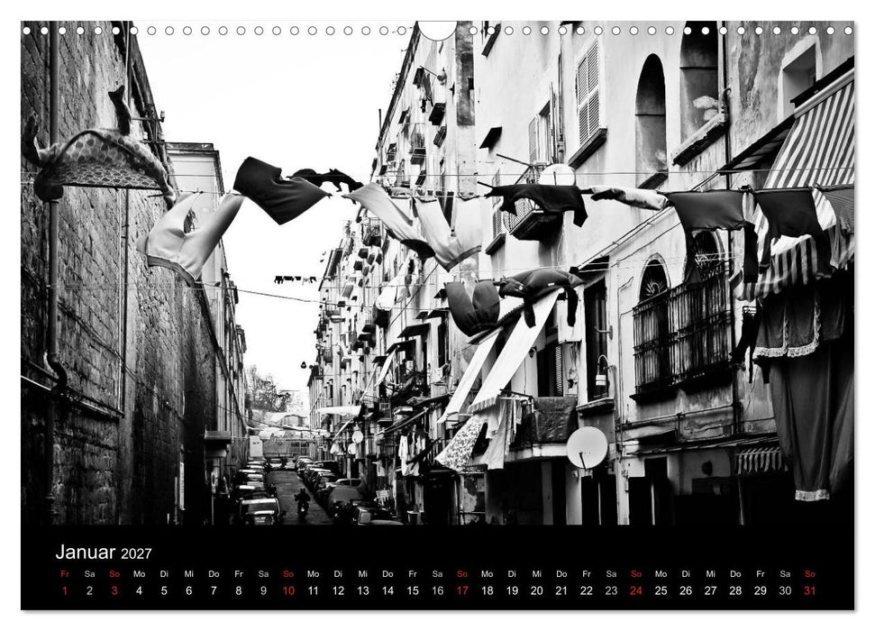 Neapel und die Sorrentiner Halbinsel (CALVENDO Wandkalender 2027)