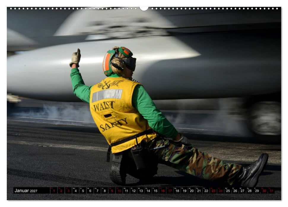 U.S. Kampfflugzeuge. Impressionen (CALVENDO Premium Wandkalender 2027)