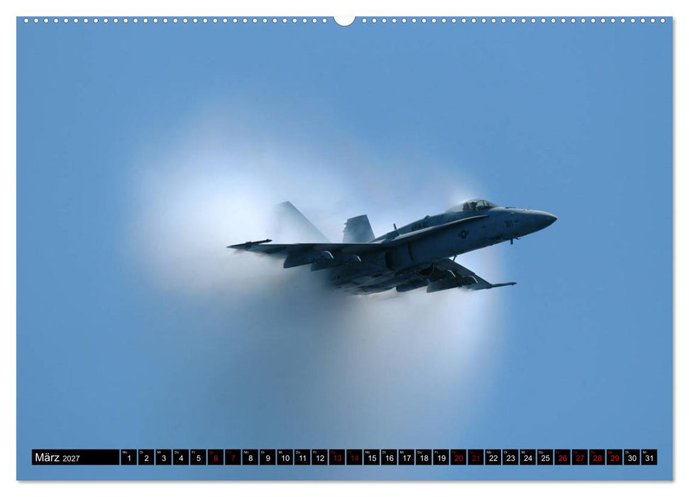U.S. Kampfflugzeuge. Impressionen (CALVENDO Premium Wandkalender 2027)
