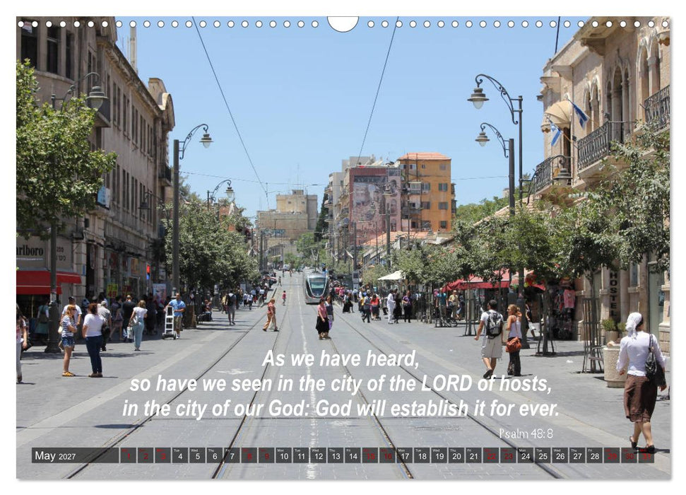 ISRAEL (CALVENDO Monthly Calendar 2027)