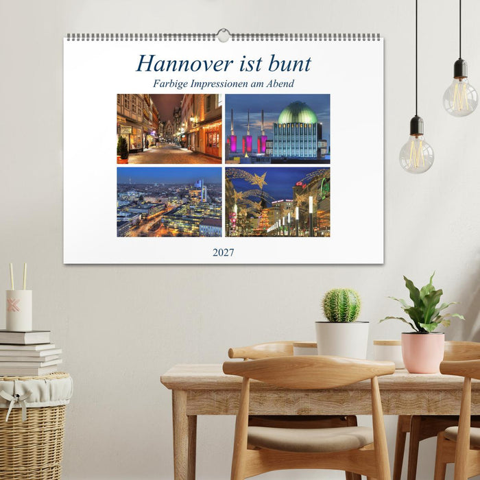 Hannover ist bunt (CALVENDO Wandkalender 2027)