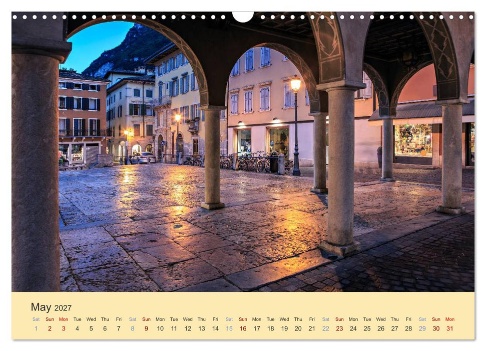 Riva del Garda - the pearl of Lake Garda (CALVENDO Monthly Calendar 2027)