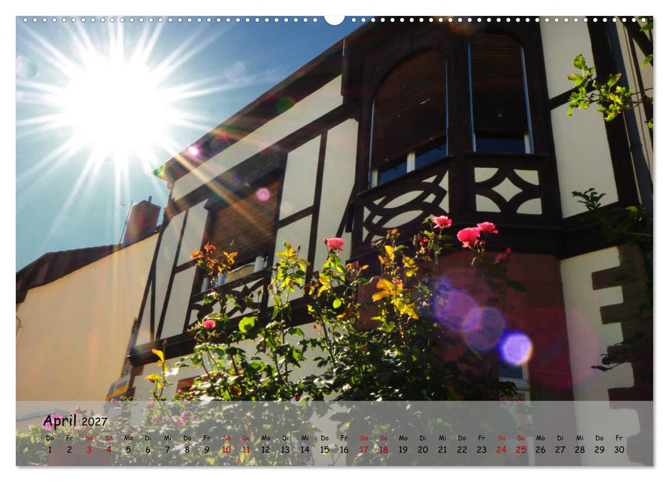 Fachwerkromantik in Hofheim am Taunus (CALVENDO Wandkalender 2027)