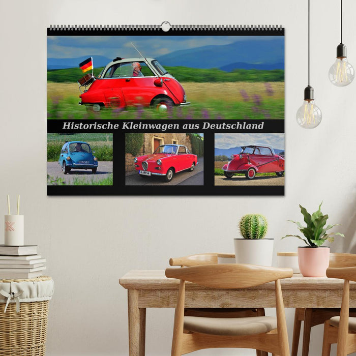 Historische Kleinwagen aus Deutschland (CALVENDO Wandkalender 2027)