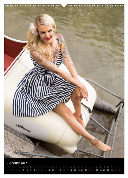 Schiff Ahoi - Swiss Sailor Babes (CALVENDO Wandkalender 2027)