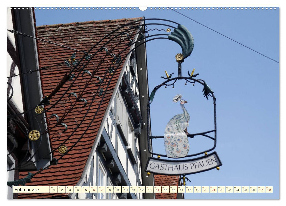 Unterwegs in Schorndorf (CALVENDO Wandkalender 2027)
