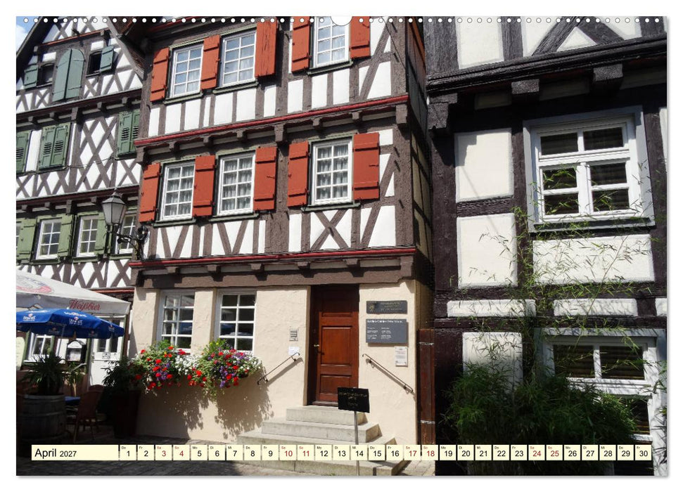 Unterwegs in Schorndorf (CALVENDO Wandkalender 2027)
