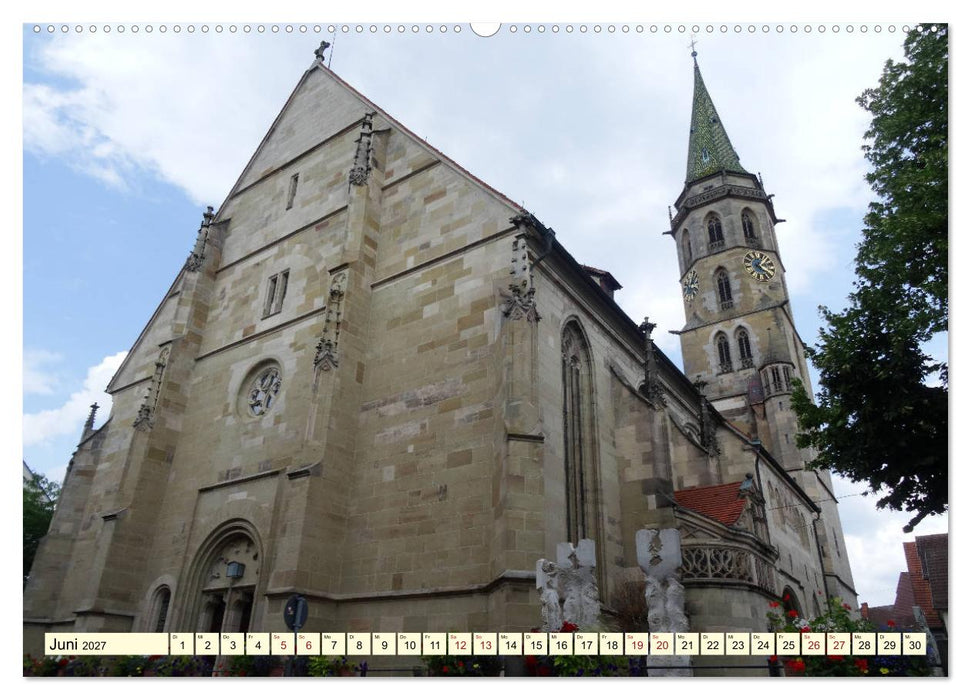 Unterwegs in Schorndorf (CALVENDO Wandkalender 2027)