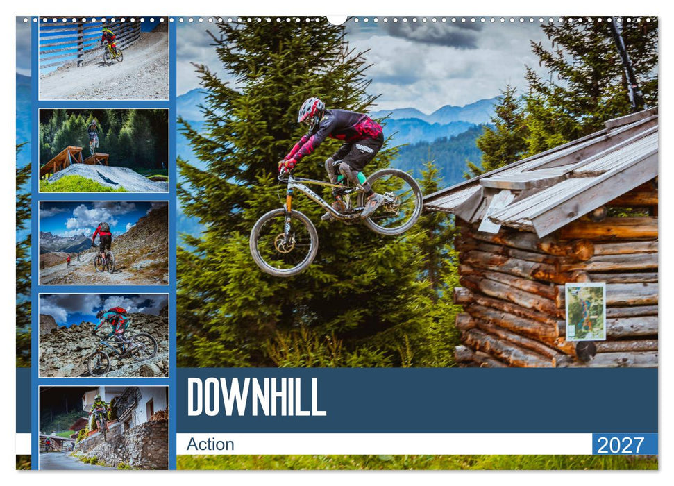 Downhill Action (CALVENDO Wandkalender 2027)