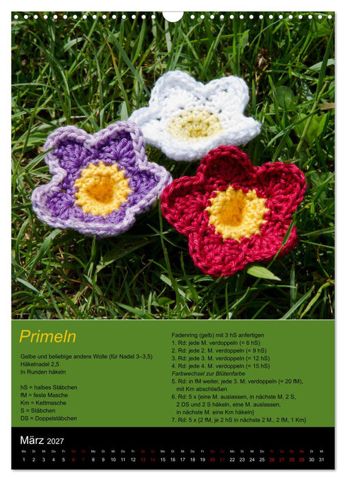 Amigurumi - Häkelideen mit Anleitung (CALVENDO Wandkalender 2027)
