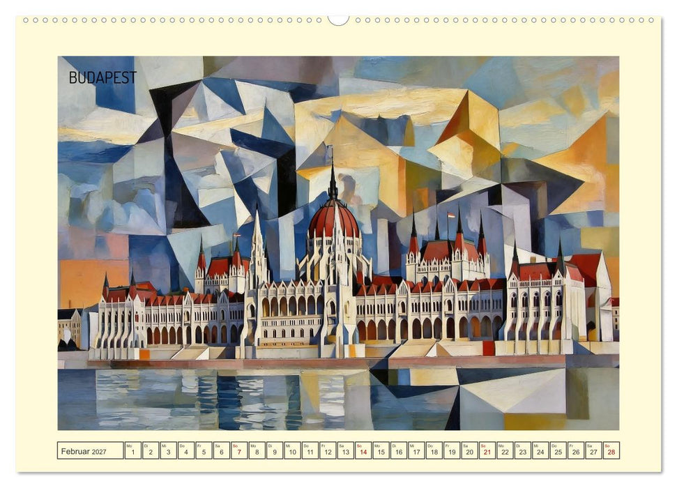 Markante Skylines (CALVENDO Premium Wandkalender 2027)