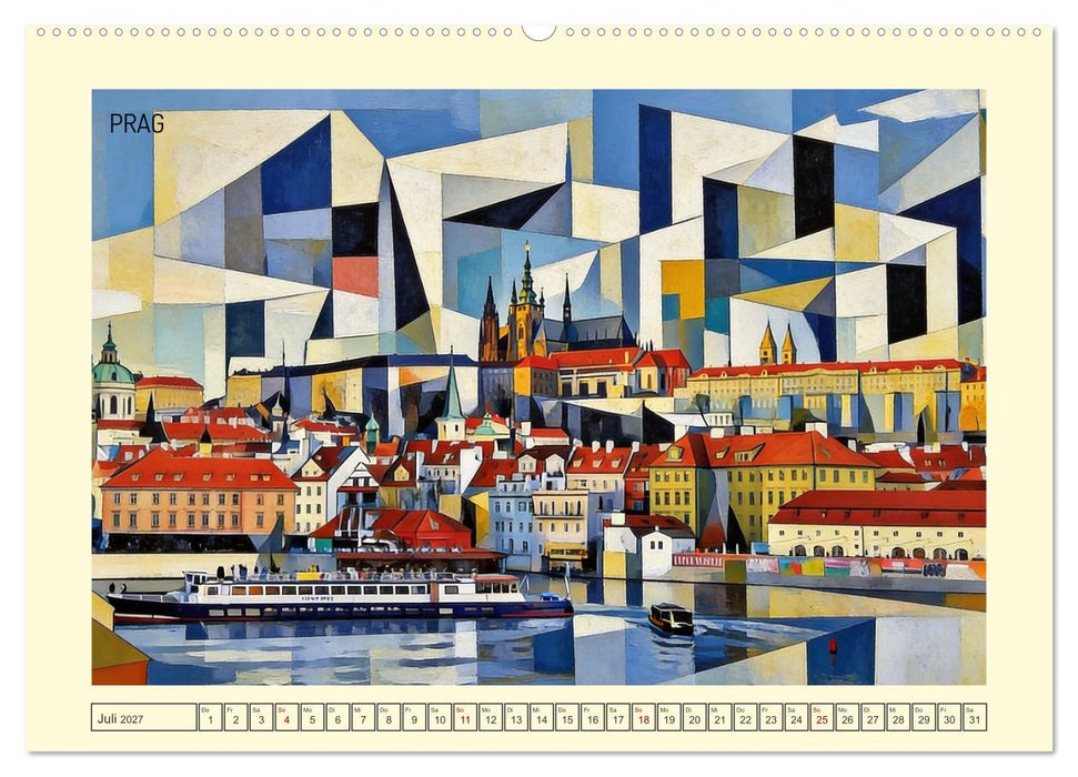 Markante Skylines (CALVENDO Premium Wandkalender 2027)