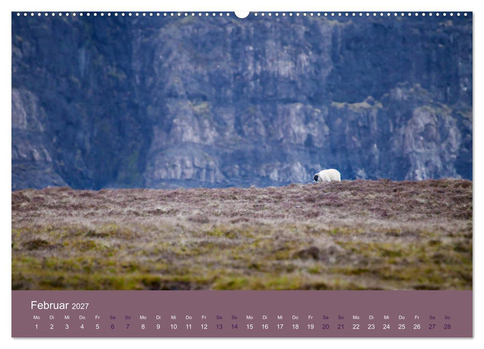 Unter Schafen - Wegbegleiter auf Reisen (CALVENDO Wandkalender 2027)