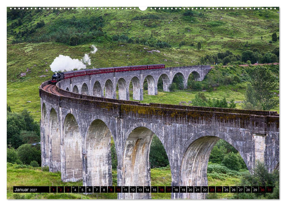 Schottland im Licht (CALVENDO Premium Wandkalender 2027)