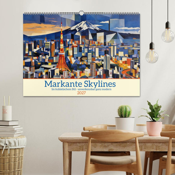 Markante Skylines (CALVENDO Wandkalender 2027)