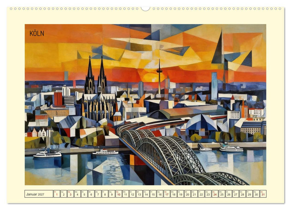 Markante Skylines (CALVENDO Wandkalender 2027)