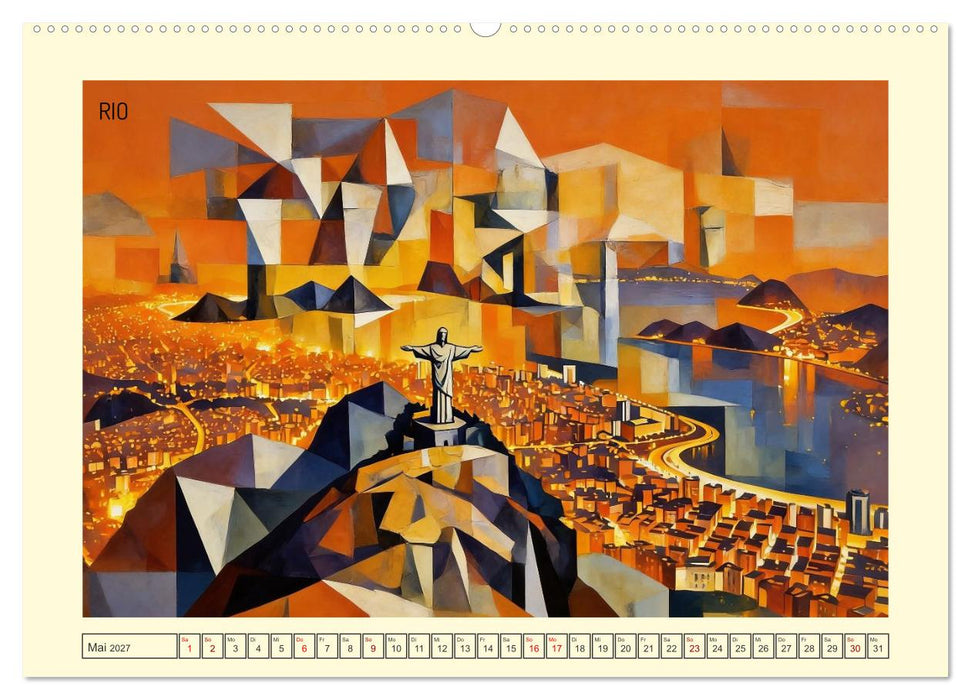 Markante Skylines (CALVENDO Wandkalender 2027)