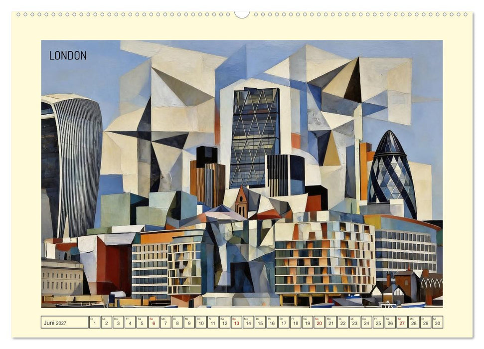 Markante Skylines (CALVENDO Wandkalender 2027)